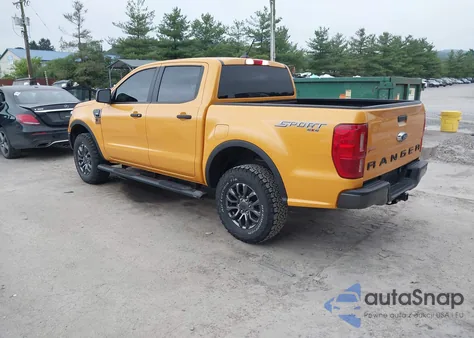 2021 Ford Ranger Xlt z USA, uszkodzony, nr VIN 1FTER4FH9MLD50943